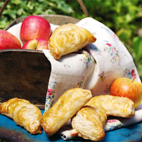 Cheese and Apple Parcels