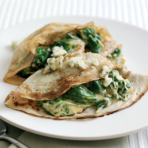 Spinach-pancakes